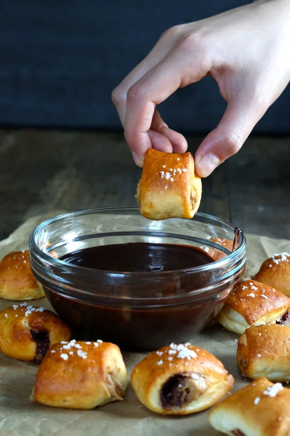 Stuffed Gluten Free Soft Pretzel Bites