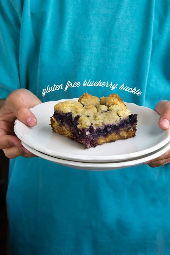 Gluten Free Blueberry Buckle