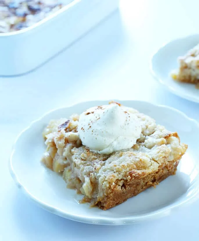 Quick and Easy Gluten Free Apple “Dump” Cake