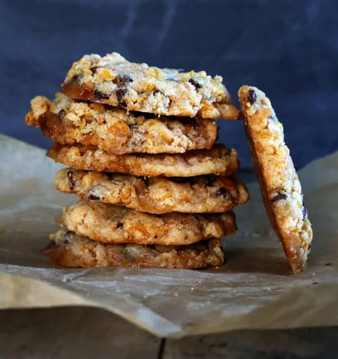 Momofuku-Style Gluten Free Cornflake Marshmallow Cookies