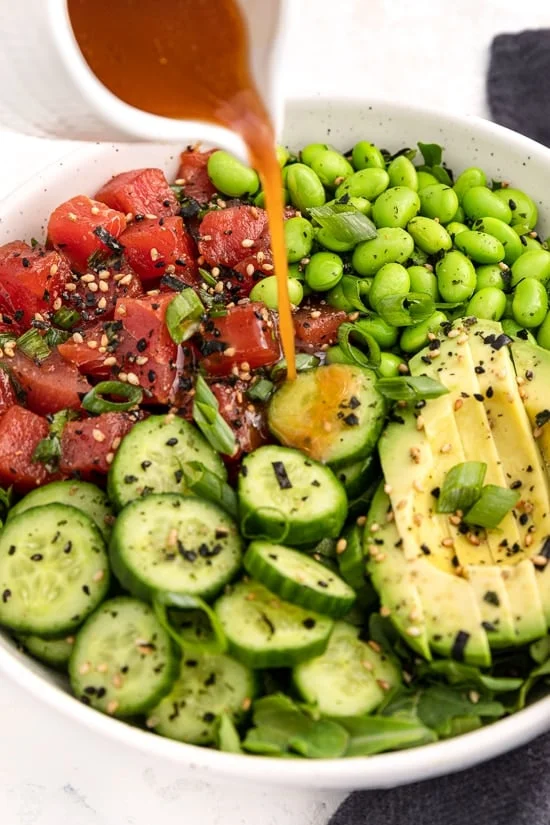 Ahi Tuna Poke Salad
