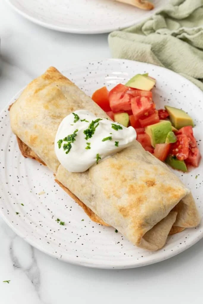 Air Fryer Chimichangas
