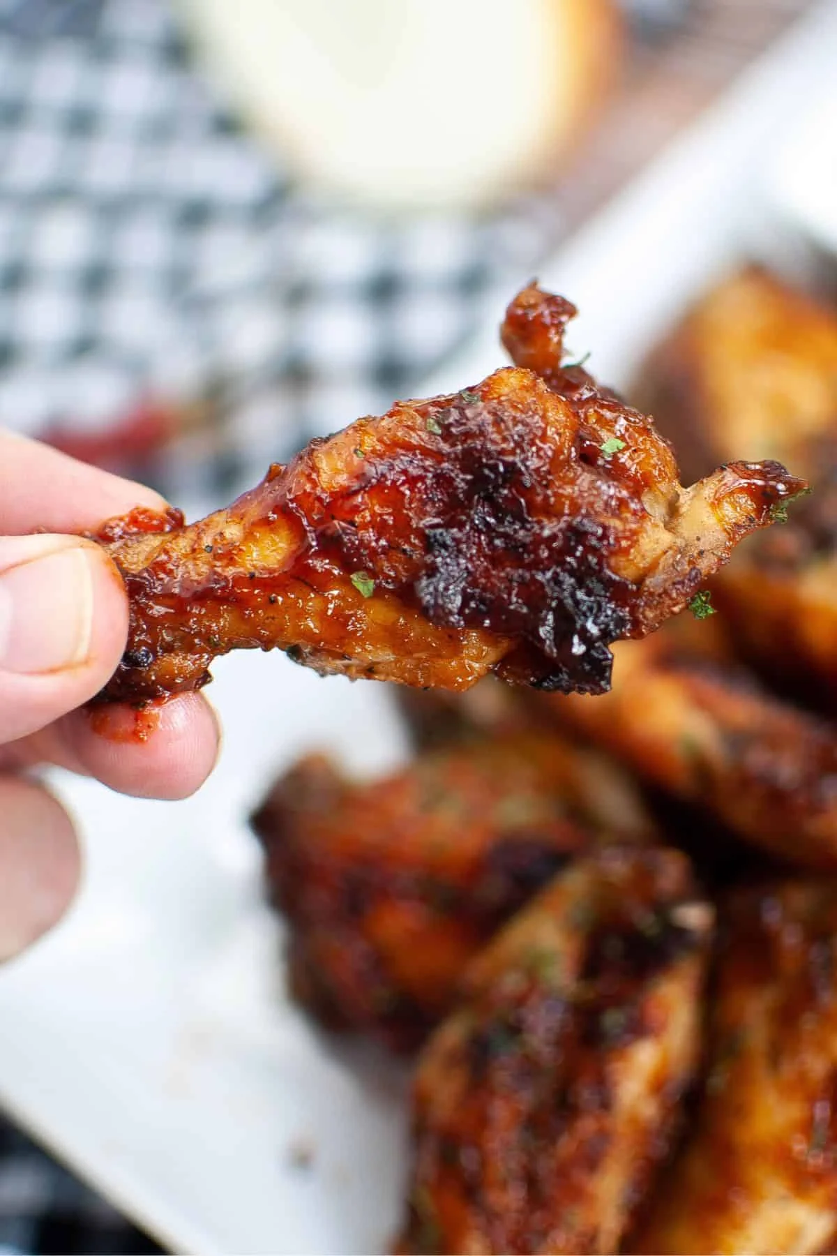 Air Fryer BBQ Chicken Wings
