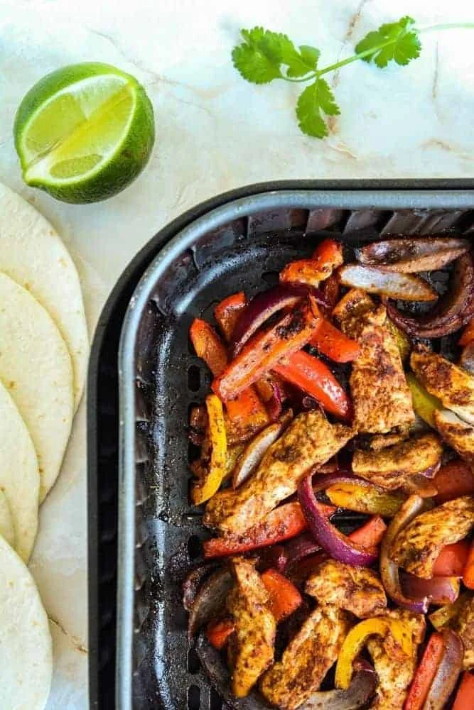 Air Fryer Chicken Fajitas