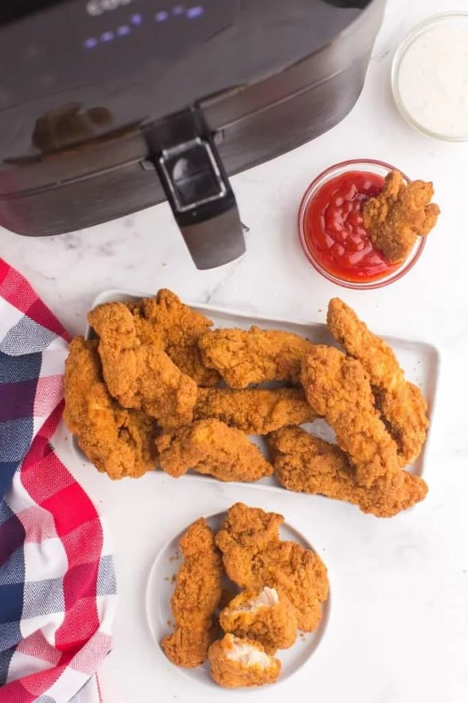 Frozen Chicken Tenders in the Air Fryer