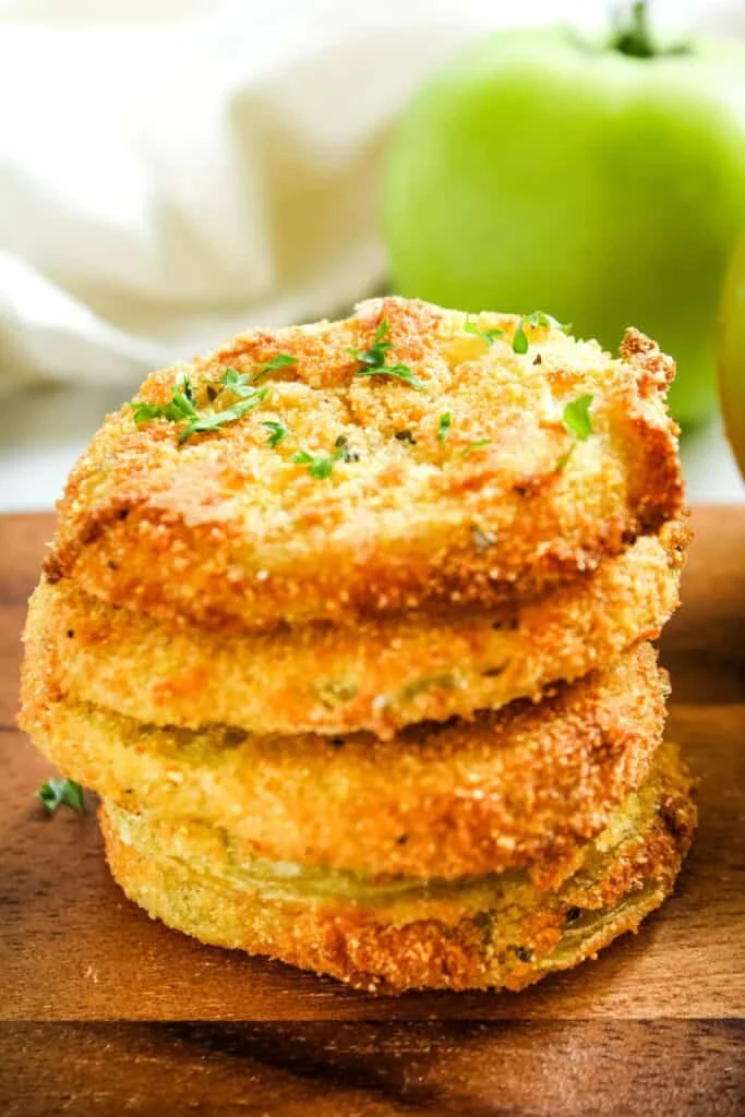Air Fryer Green Tomatoes