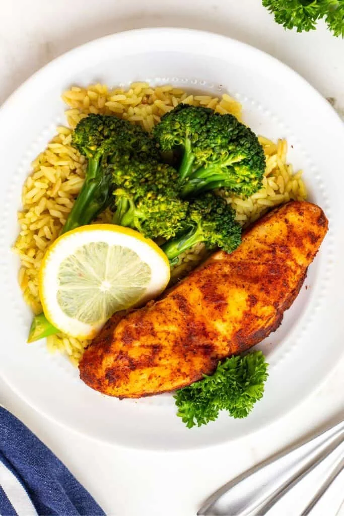 Air Fryer Halibut