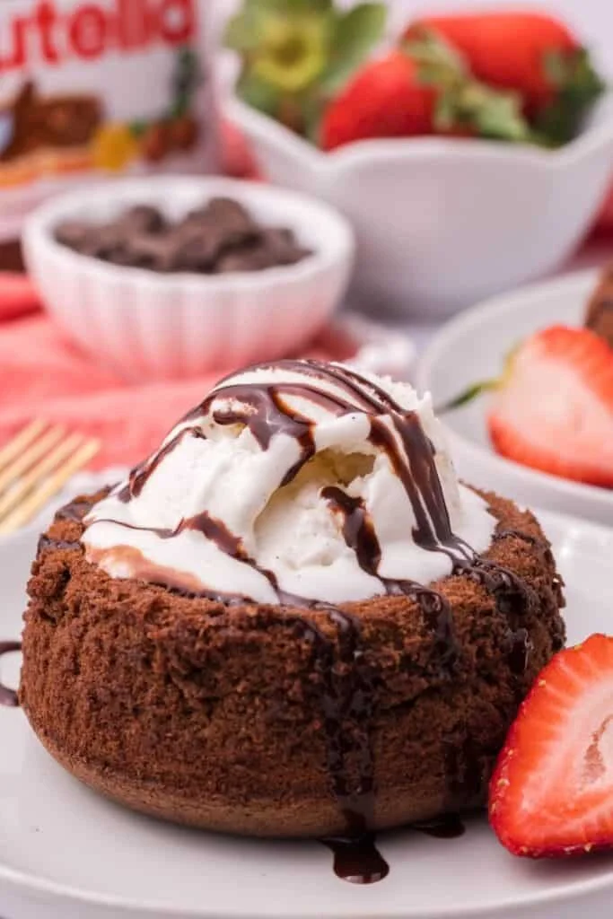 Air Fryer Lava Cakes