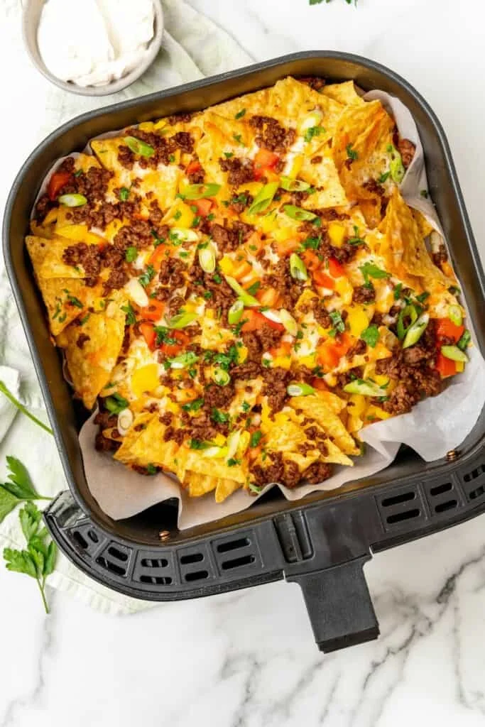 Air Fryer Nachos