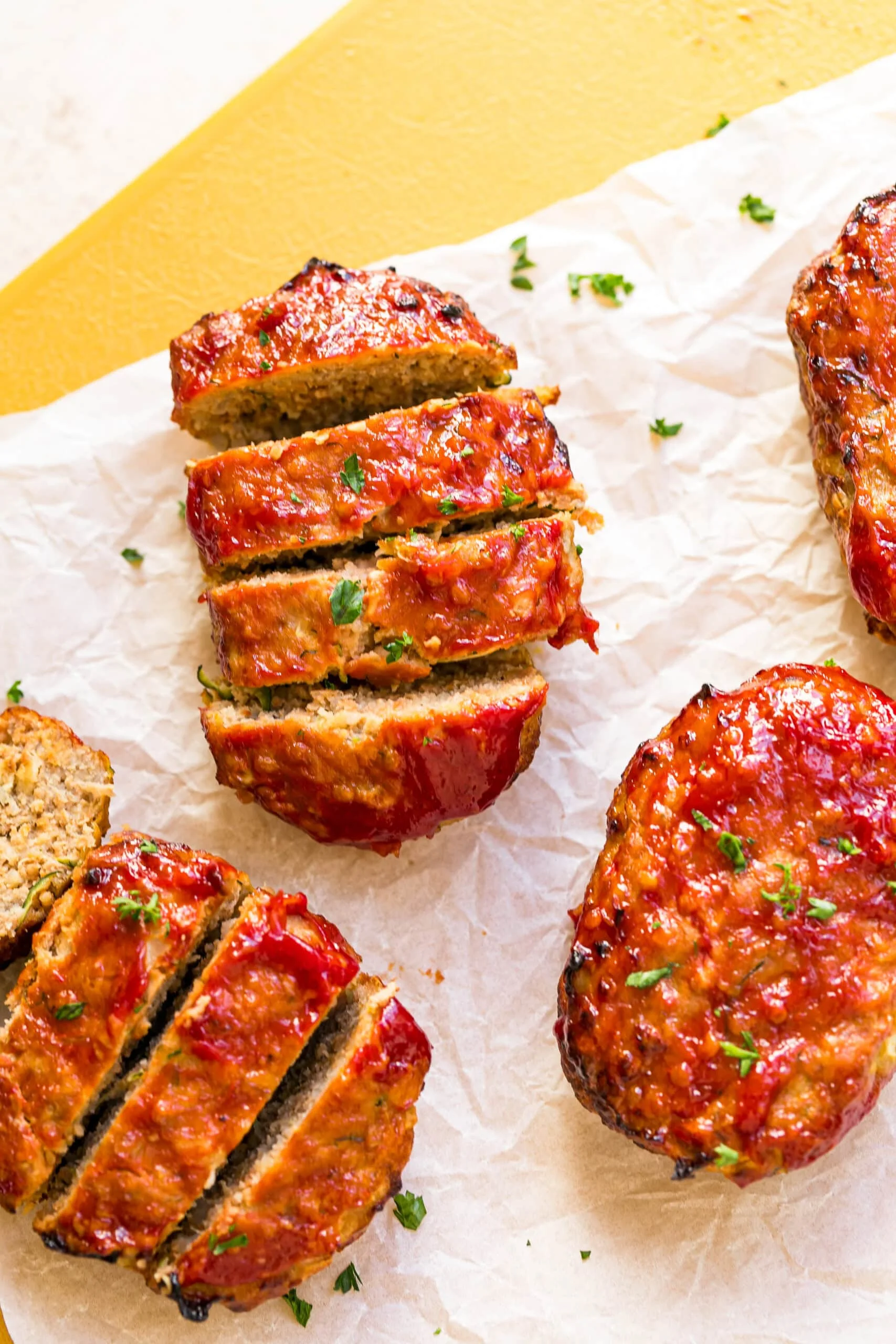 Air Fryer Turkey Meatloaves