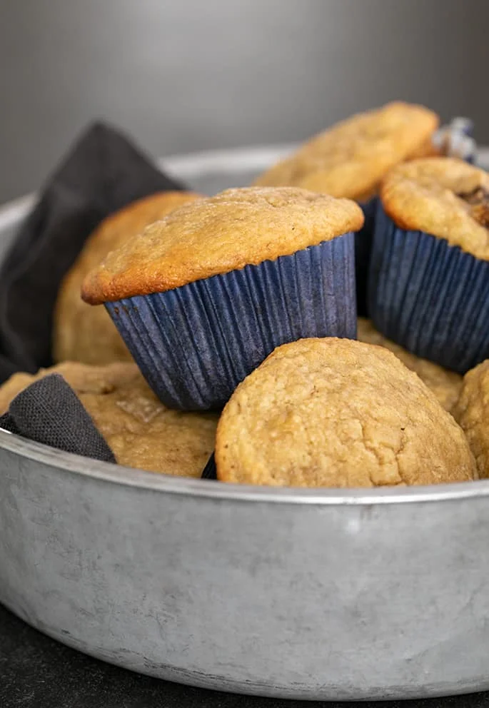 Almond Flour Banana Muffins | Grain Free
