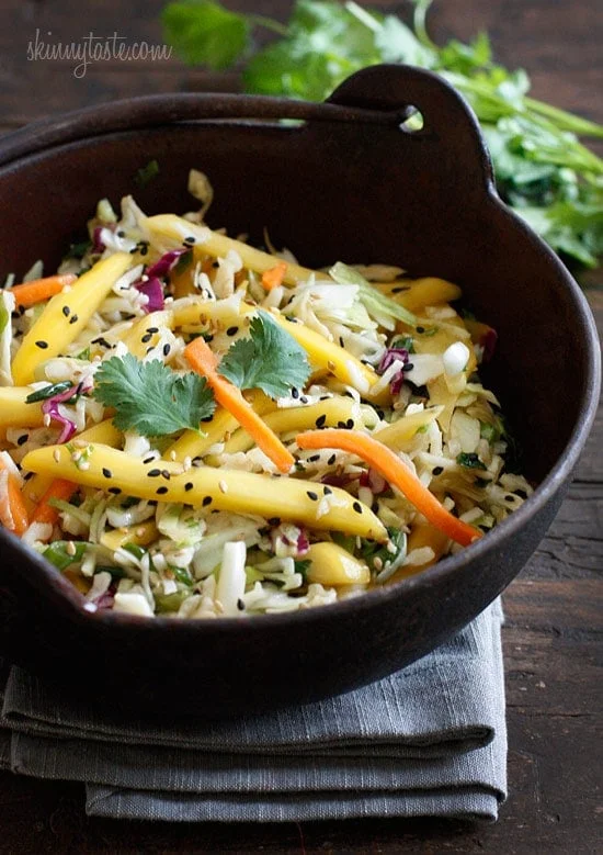 Asian Slaw with Mango