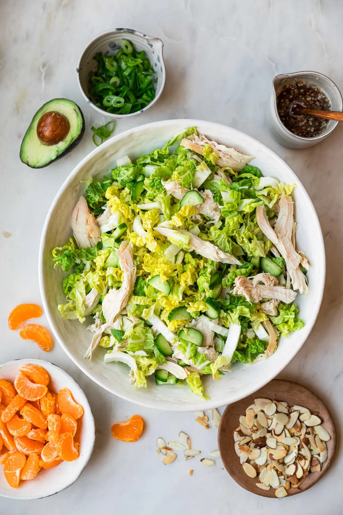 Assemble the salad