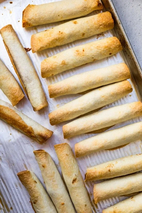 Bake until crispy.