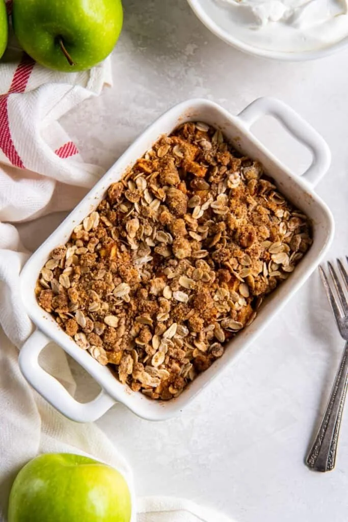 Air Fryer Apple Crisp