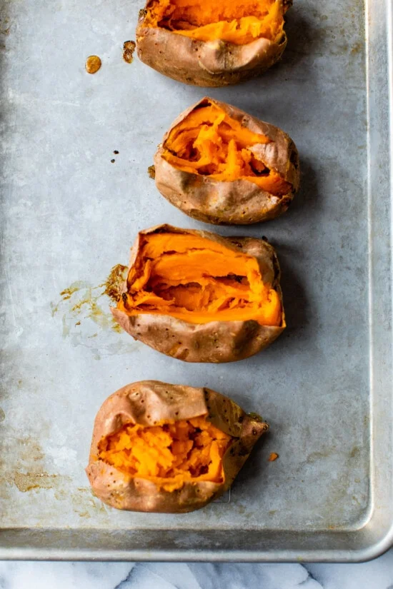 baked sweet potatoes