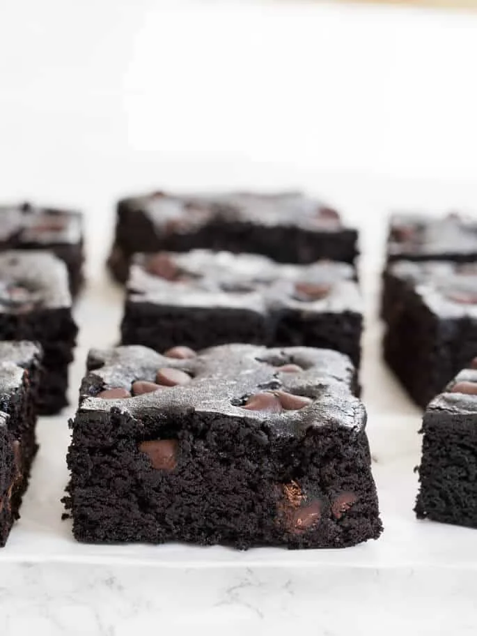 Black bean brownies are a special kind of flourless gluten free brownie, and this amazing recipe doesn’t taste at ALL like beans. Really! Tasting is believing.