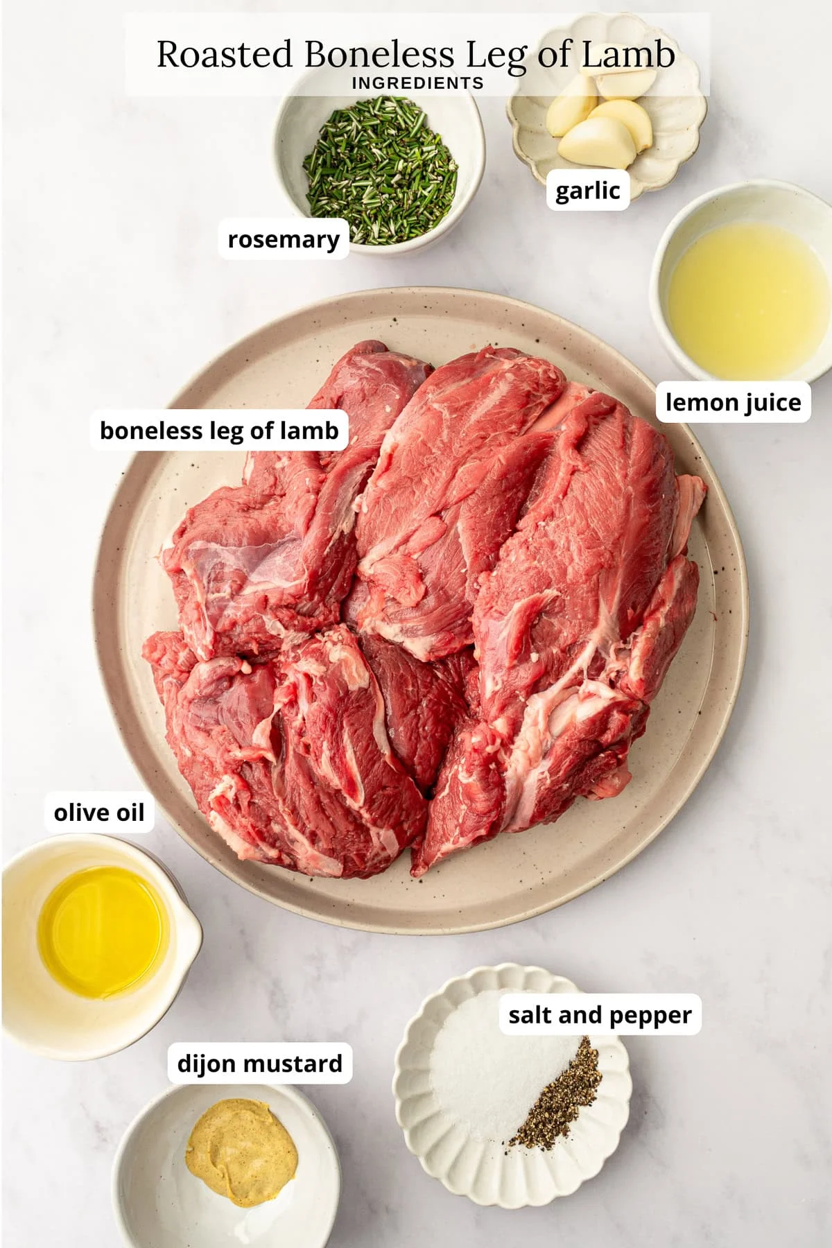 Boneless Leg of Lamb ingredients