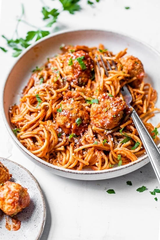 Instant Pot Spaghetti and Meatballs