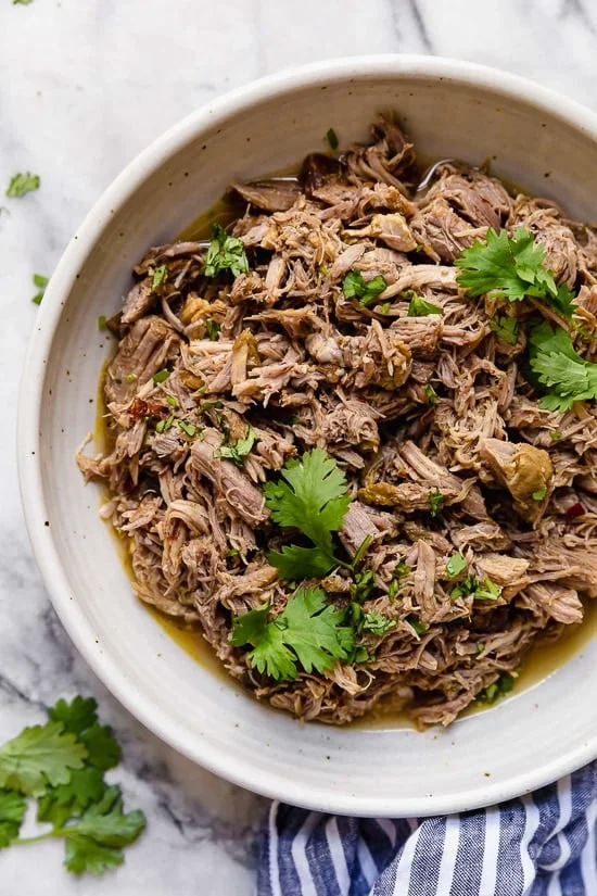 Pork Carnitas (Slow Cooker Mexican Pulled Pork)