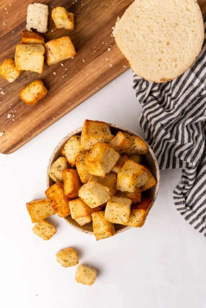 Air Fryer Croutons
