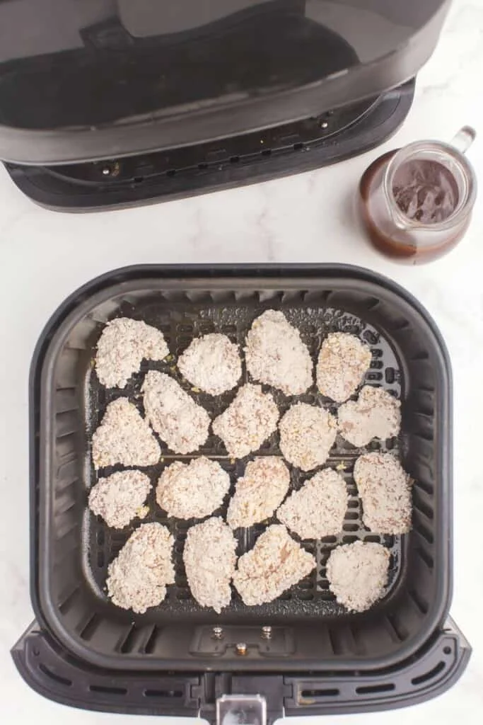 breaded chicken in air fryer