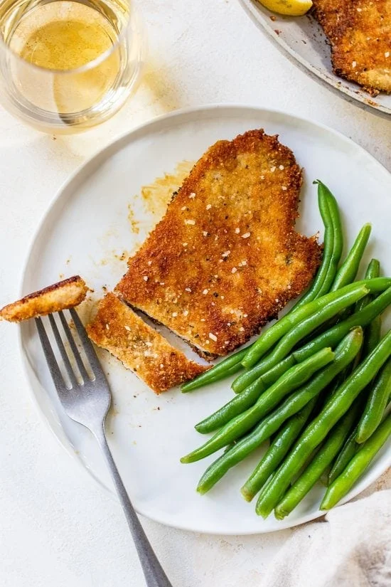 breaded turkey cutlets