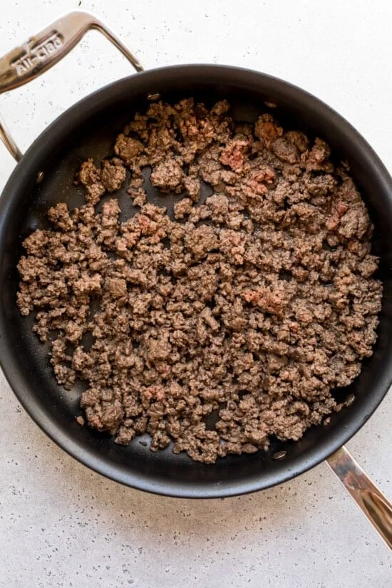 brown the beef