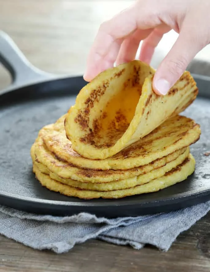 Grain Free Cauliflower Tortillas