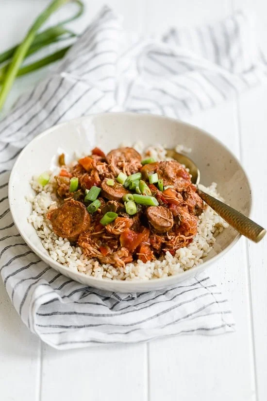 Chicken and Sausage Creole