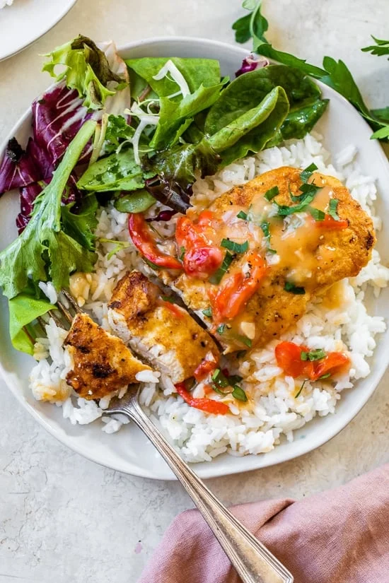 Chicken Breast with Cherry Peppers