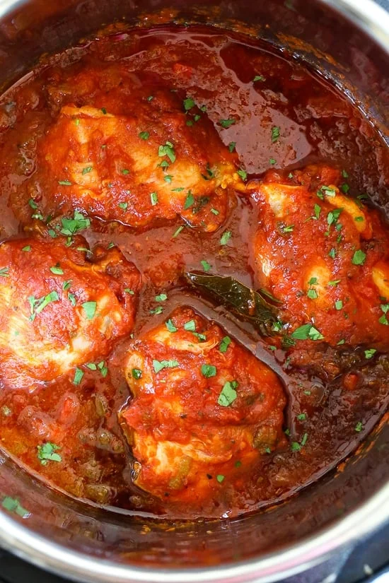 Chicken Cacciatore Recipe (Instant Pot)