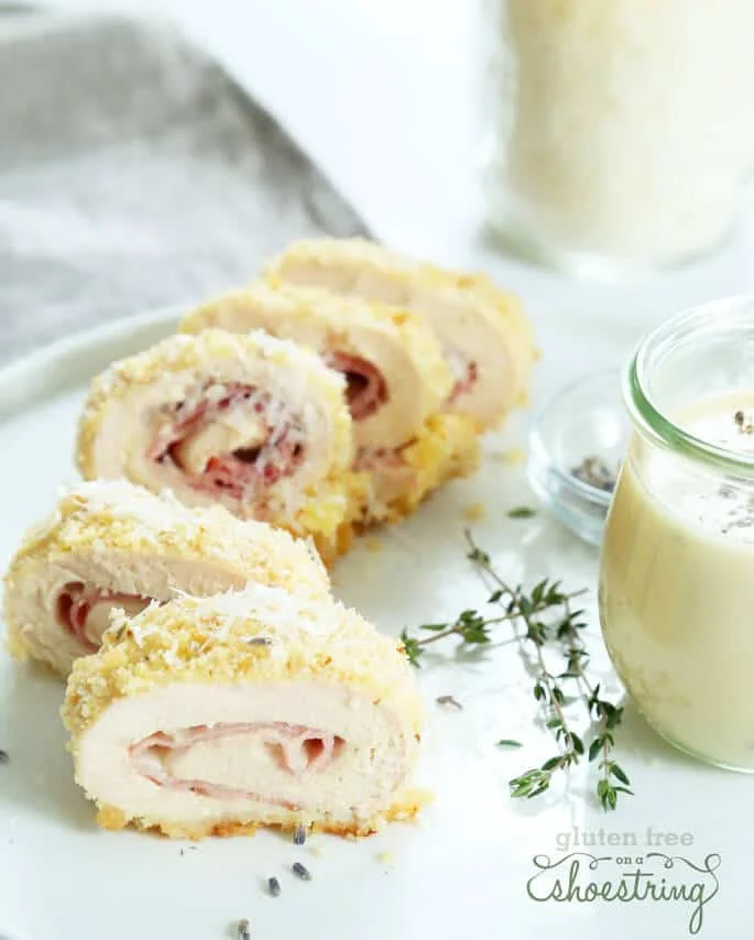 Gluten Free Chicken Cordon Bleu