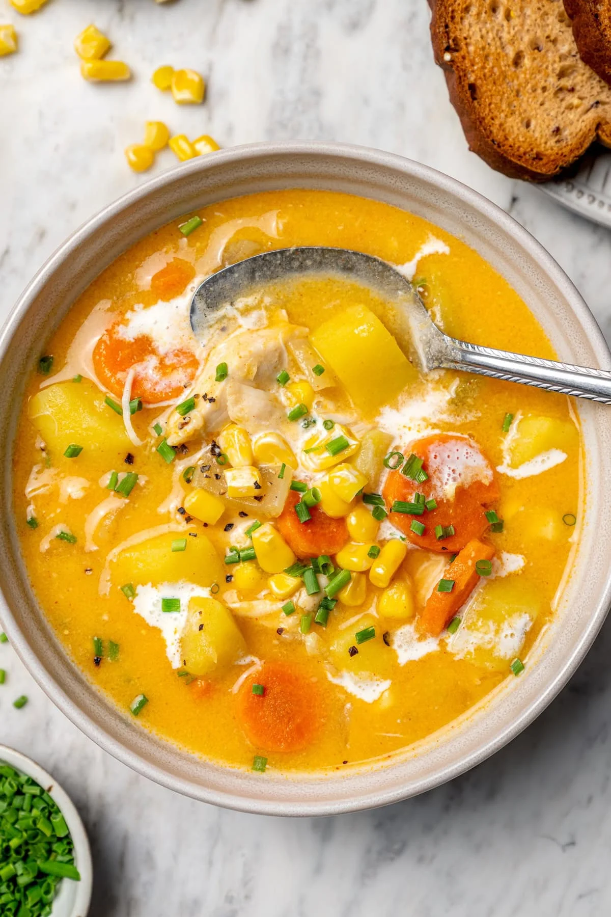 Creamy Chicken Corn Chowder