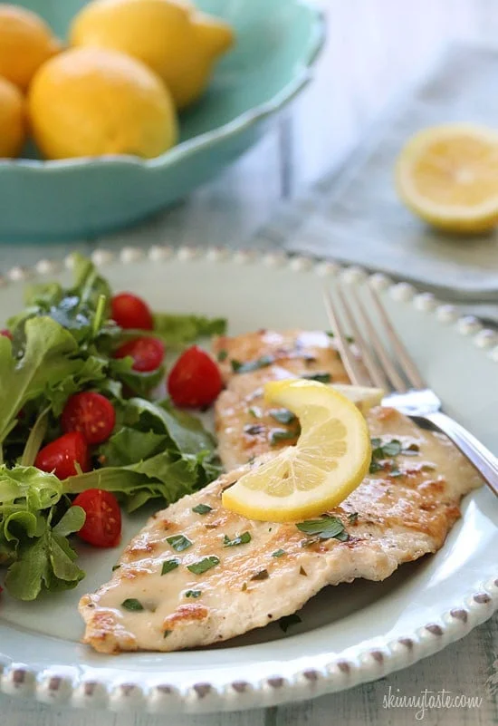 Chicken Francese – Lightened Up