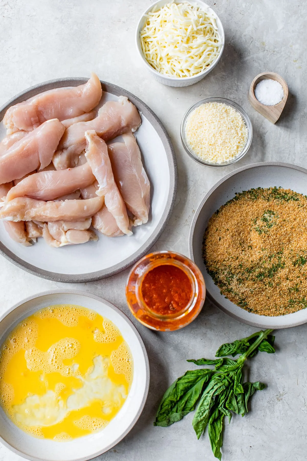 Chicken Tenders Parmesan ingredients
