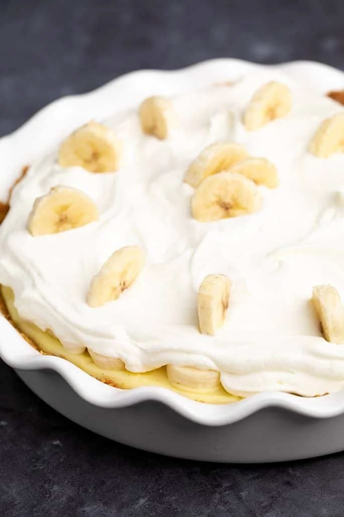 Classic Gluten Free Banana Cream Pie Recipe