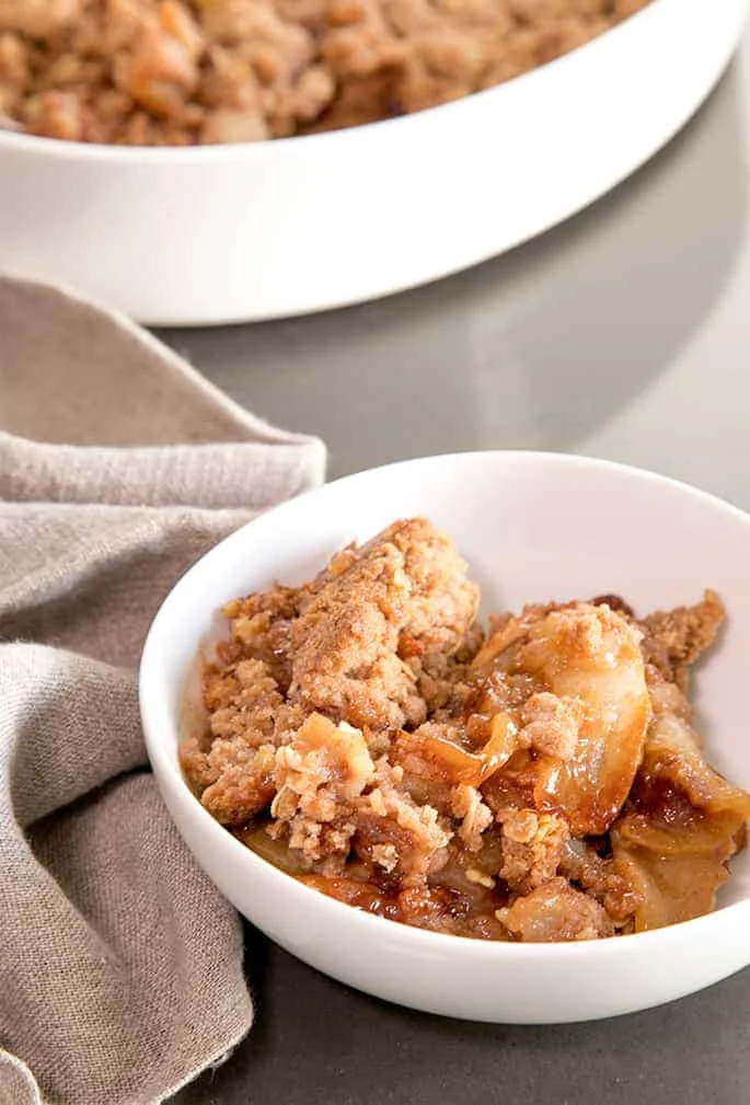 Gluten Free Apple Crumble