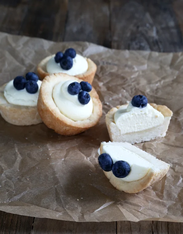 Gluten Free Cookie Cups | No-Bake Cheesecake Filling