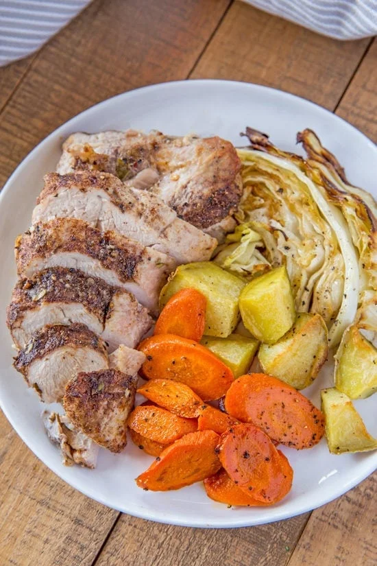 Corned Turkey and Cabbage Dinner