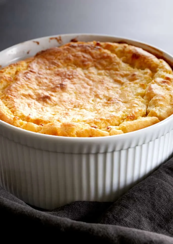 Easy Gluten Free Cornmeal Spoonbread