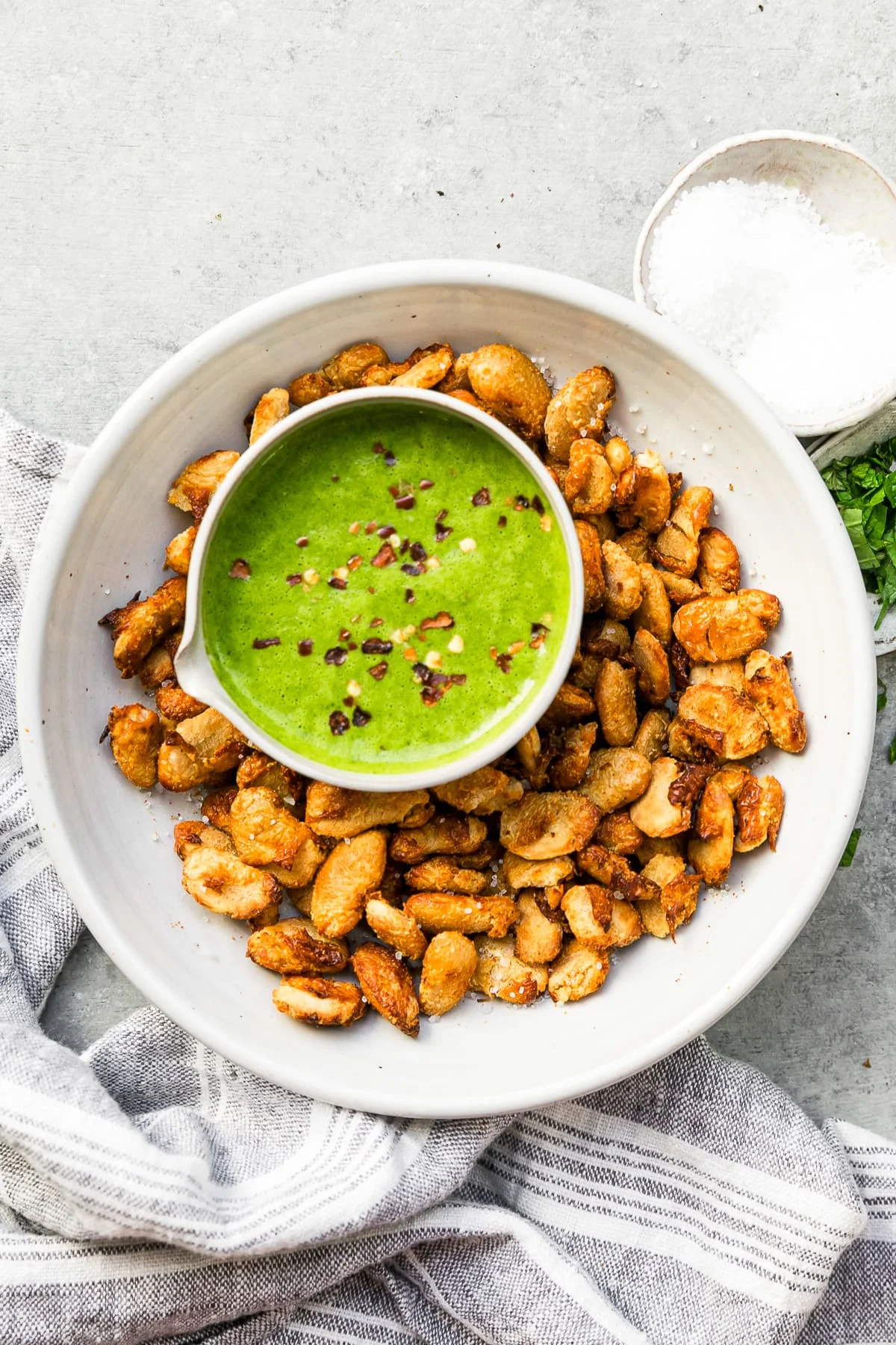 Crispy Butter Beans