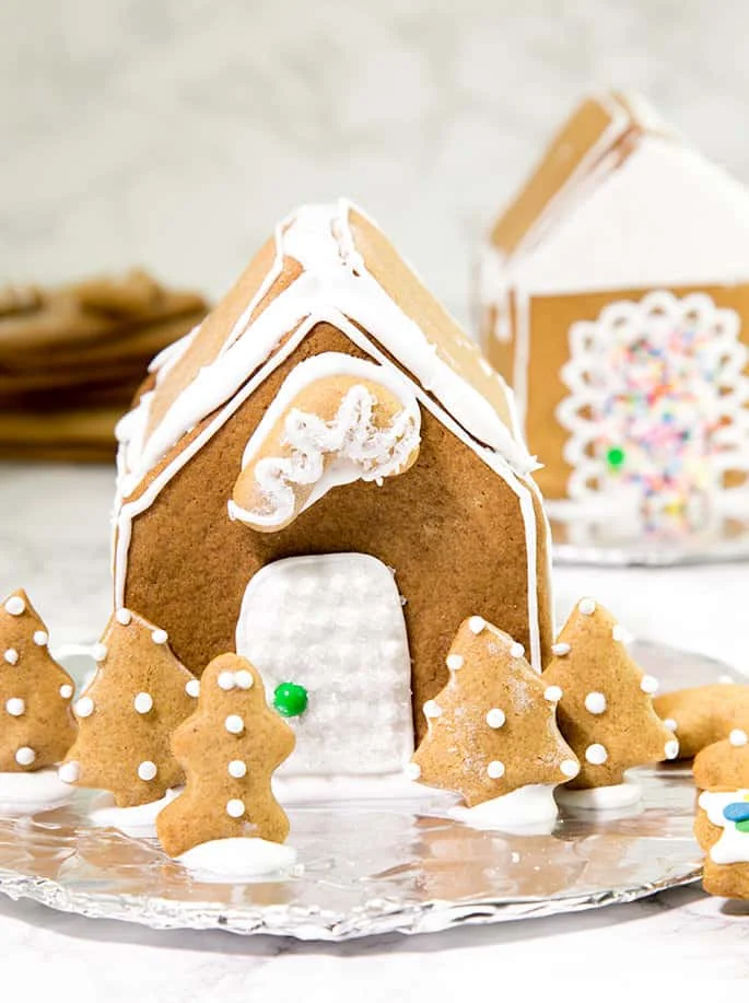 How To Make a Gluten Free Gingerbread House