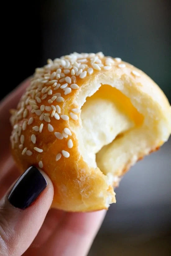 Stuffed Bagel Balls (Baked or Air Fryer)