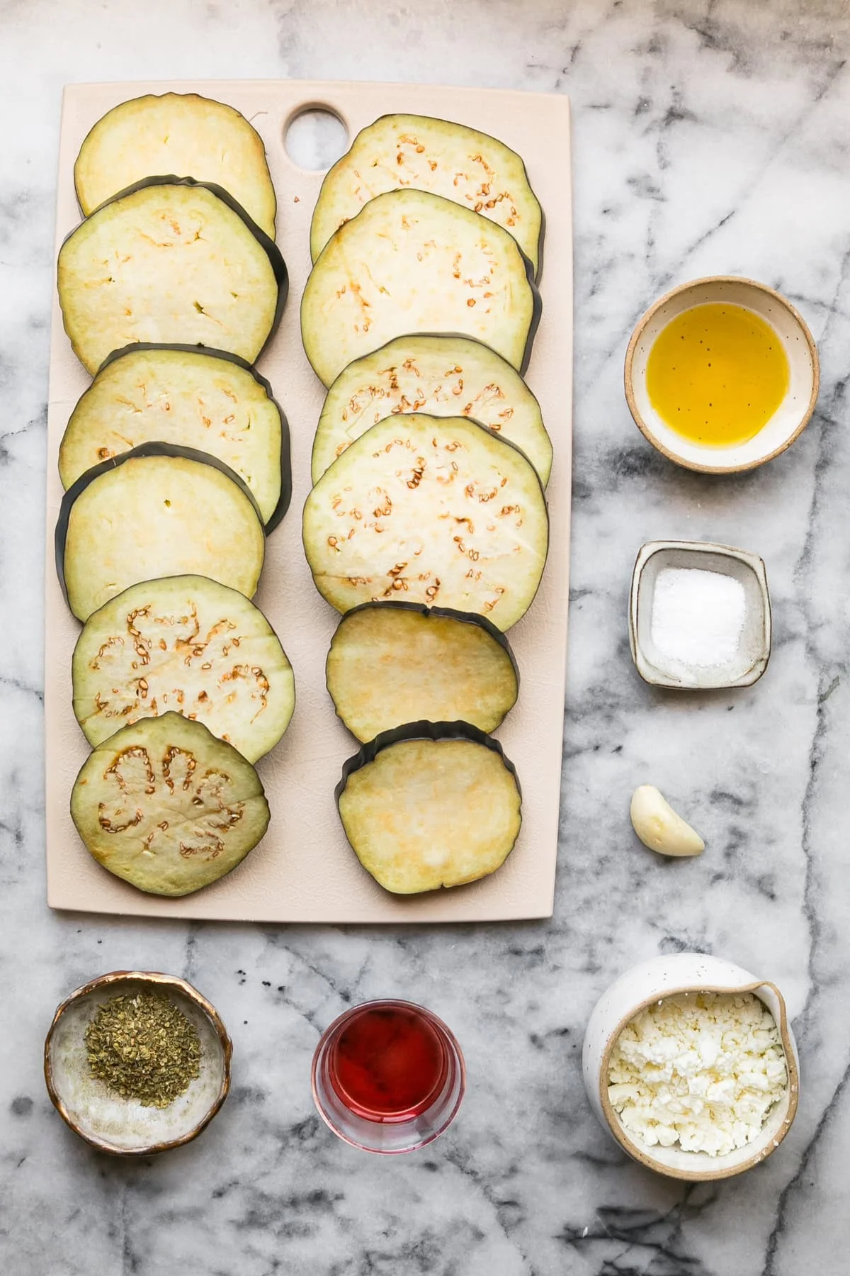 eggplant and feta