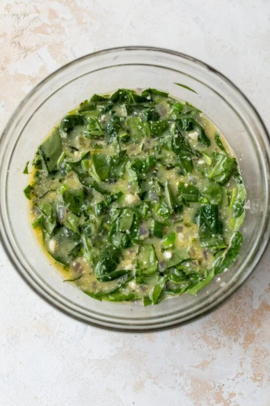 eggs and spinach