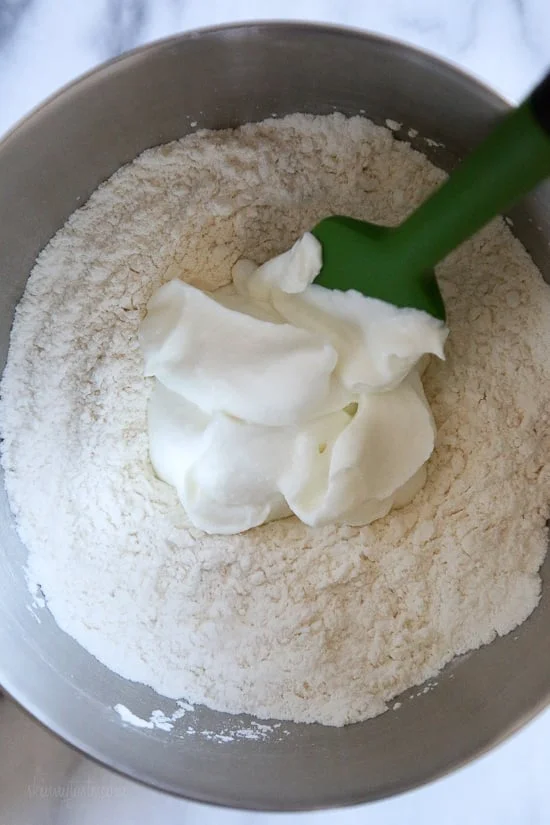 Flour and yogurt is all you need to make these easy bagels!