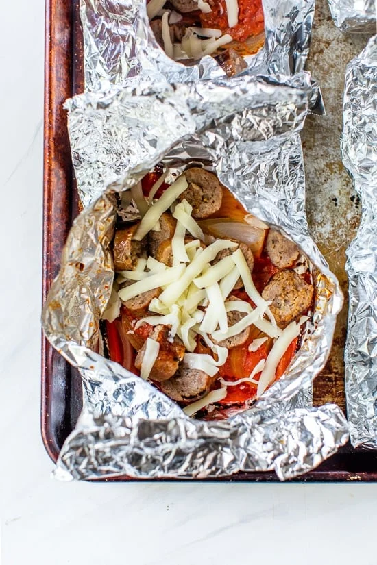 foil packet dinner