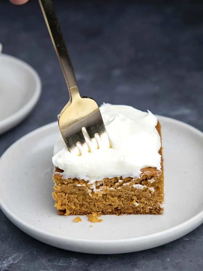 Gluten Free Pumpkin Bars with Cream Cheese Frosting