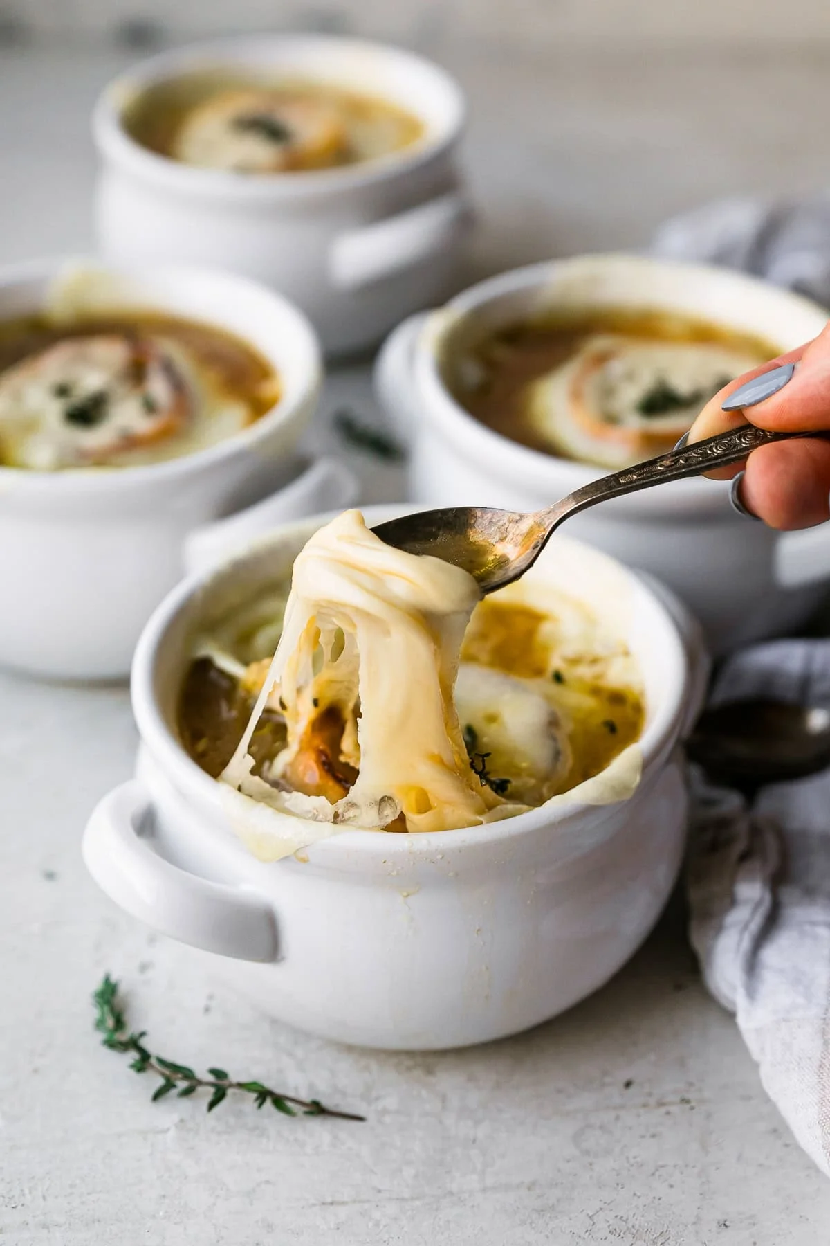 French Onion Chicken Soup